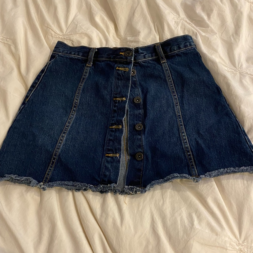 Forever 21 denim mini skirt